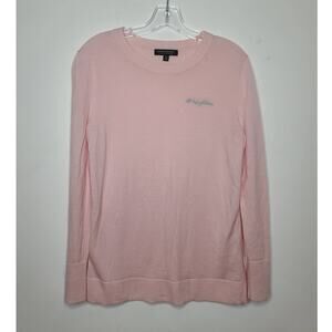Banana Republic pink merino long sleeve sweater - medium